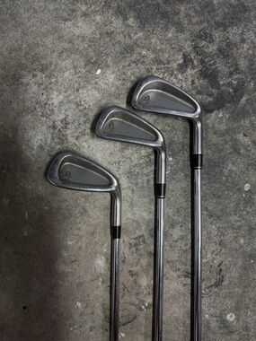 Titleist DCI 4,6,8 Irons Steel Shaft Yellow Triangle Right Handed, Set of 3